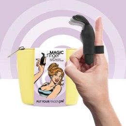 FeelzToys - Magic Finger Vibrator Black FeelzToys