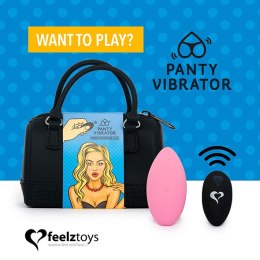 FeelzToys - Panty Vibe Remote Controlled Vibrator Pink FeelzToys