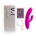 Laid - V.1 Silicone Rabbit Vibrator Pink Laid