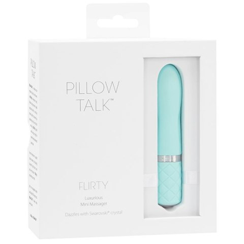 Pillow Talk - Flirty Bullet Vibrator Teal Pillow Talk