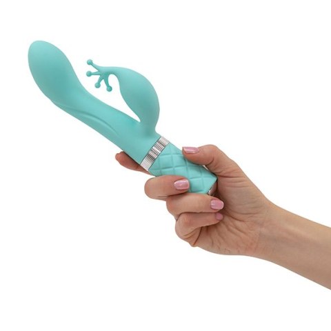 Pillow Talk - Kinky Rabbit & G-Spot Vibrator Teal Pillow Talk