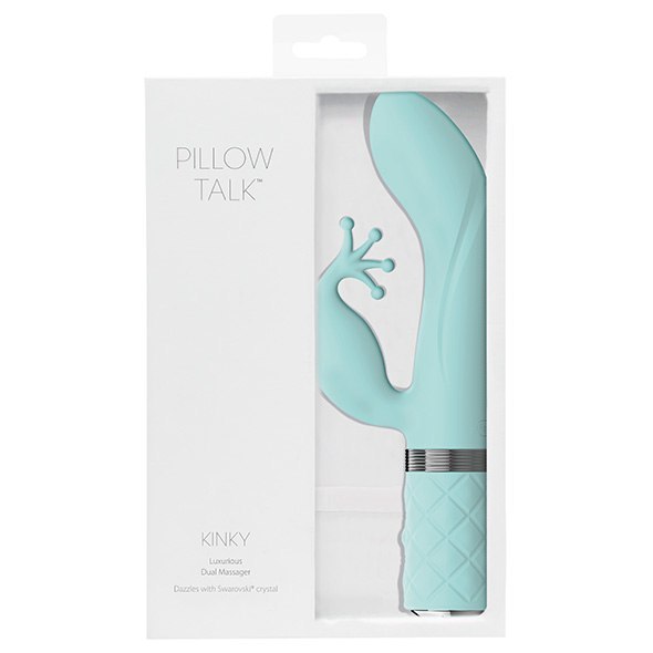 Pillow Talk - Kinky Rabbit & G-Spot Vibrator Teal Pillow Talk