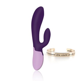 RS - Essentials - Xena Rabbit Vibrator Deep Purple & Lilac Rianne S