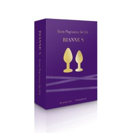 RS - Soiree - Booty Plug Original Luxury Set 2x Gold Rianne S