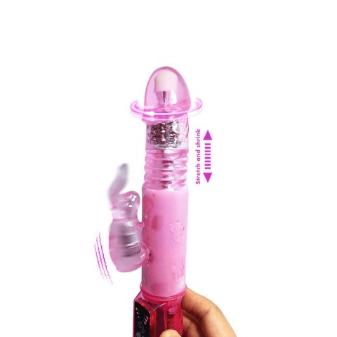 BAILE - Crazy Bunny, 3 vibration functions 3 rotation functions Thrusting Baile