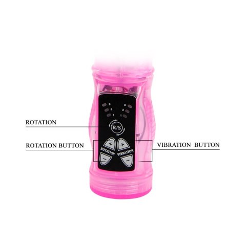 BAILE - Crazy Bunny, 3 vibration functions 3 rotation functions Thrusting Baile