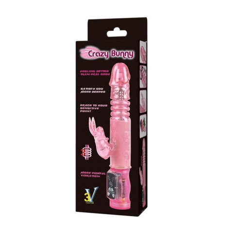 BAILE - Crazy Bunny, 3 vibration functions 3 rotation functions Thrusting Baile