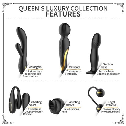 Fantastyczny Zestaw 6 zabawek - QUEEN'S LUXURY COLLECTON Classic Set Pretty Love