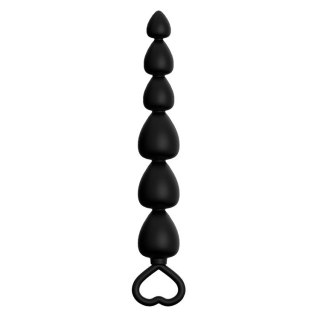 Koraliki Analne - Anal Beads Runner - Silicone-Black Power Escorts