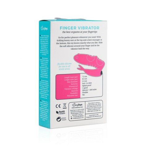 Finger Vibrator - Black EasyToys