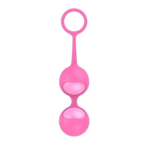 Kulki-Funballs Allison-Duo Kegel Balls Slicone Pink Power Escorts