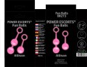 Kulki-Funballs Allison-Duo Kegel Balls Slicone Pink Power Escorts