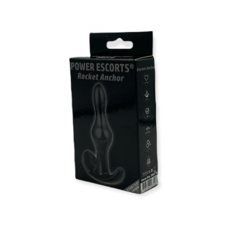 Plug-Rocket Anchor Plug 8,5cm Black Power Escorts