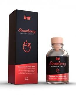 Żel-Strawberry Kissable Massage Gel Intt
