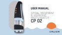 CRUIZR-CP02 Rotating And Vibrating Automatic Masturbator With Adapter Cruizr