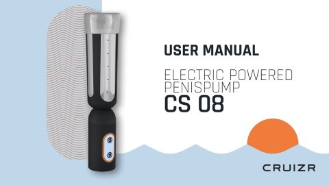 CRUIZR - CS08 Penis pump with sucking function ONE-DC B.V.