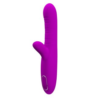 Wibrator Królik - Angelique, 12 vibration functions 4 tickling functions Pretty Love