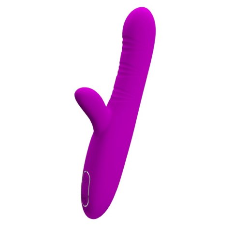 Wibrator Królik - Angelique, 12 vibration functions 4 tickling functions Pretty Love