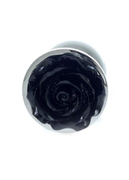 Plug-Jewellery Silver PLUG ROSE- Black B - Series HeavyFun