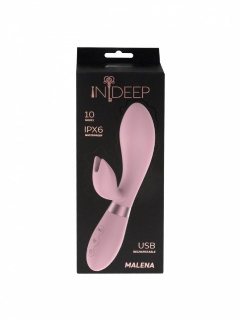 Wibrator-Rechargeable Vibrator Indeep Malena Pink Indeep