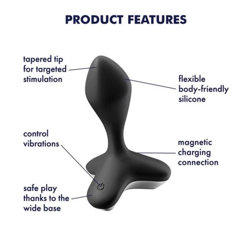 Plug-Vibrator Game Changer (Black) Satisfyer