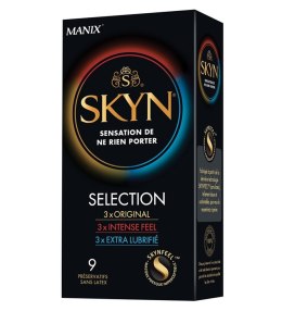 SET SKYN SELECTION 3x Original + 3x Intense Feel + 3x Extra Lubrifie SKYN