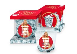 Szkło-TOO HOT - Szklany kubełek na lód - Kobieta Blondynka BGtech
