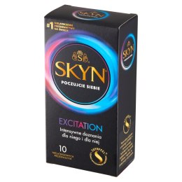 UNIMIL_Skyn Excitation nielateksowe prezerwatywy 10 SKYN