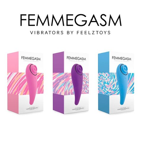 FeelzToys - FemmeGasm Tapping & Tickling Vibrator Pink FeelzToys