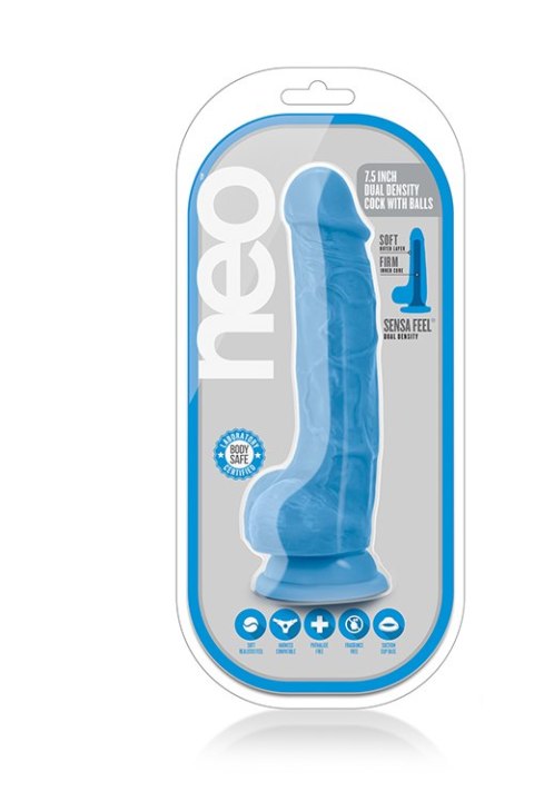 NEO 7.5INCH DUAL DENSITY COCK W. BALLS Blush