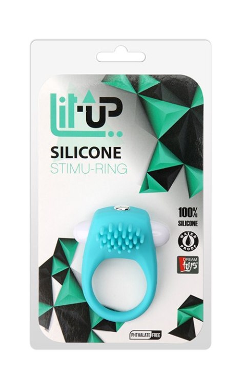 RINGS OF LOVE SILICONE STIMU RING BLUE Dream Toys