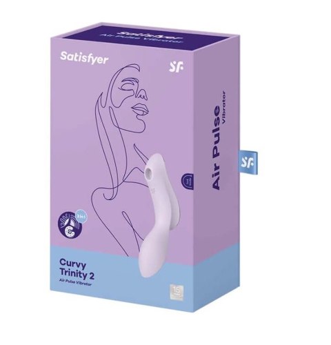 Wibrator-Curvy Trinity 2 (violet) Satisfyer - Triple A Marketing GmbH