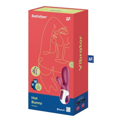 Wibrator-Hot Bunny Connect App Satisfyer