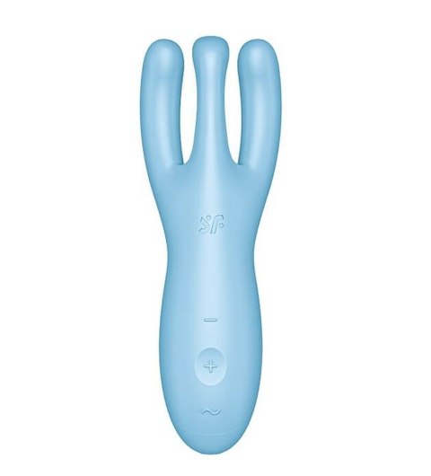 Wibrator-Threesome 4 Connect App (Blue) Satisfyer