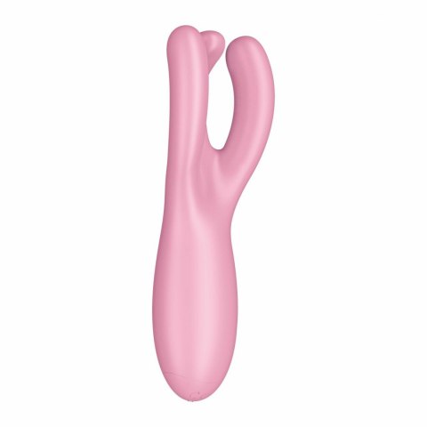 Wibrator-Threesome 4 Connect App (Pink) Satisfyer