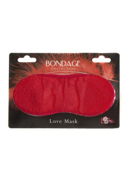 Maska-Mask BONDAGE red Lola Toys