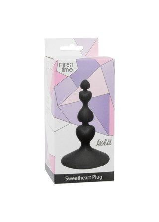 Plug-Anal Plug Sweetheart Plug Black Lola Toys