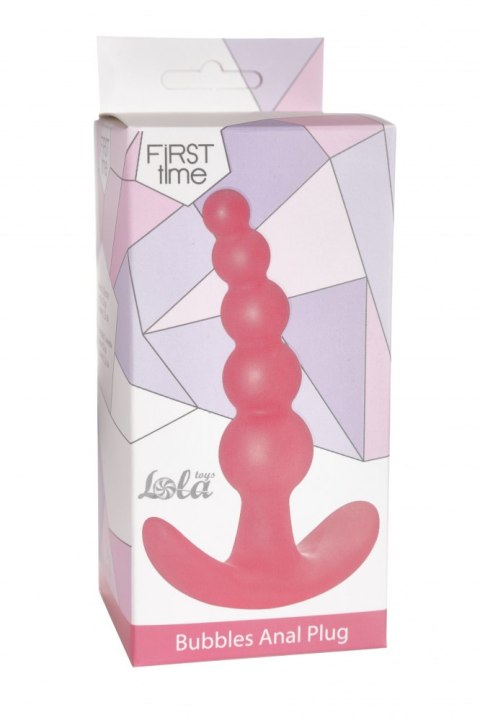 Plug-Bubbles Anal Plug Pink Lola Toys