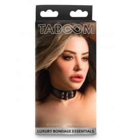 Taboom Elegant D-Ring Collar Black