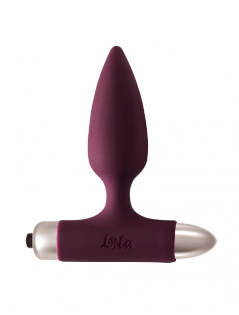 Vibrating Anal Plug Spice it up New Edition Glory Wine red Lola Toys