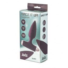 Vibrating Anal Plug Spice it up New Edition Glory Wine red Lola Toys