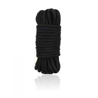 Wiązania-COTTON ROPE 5MBLACK Toyz4lovers