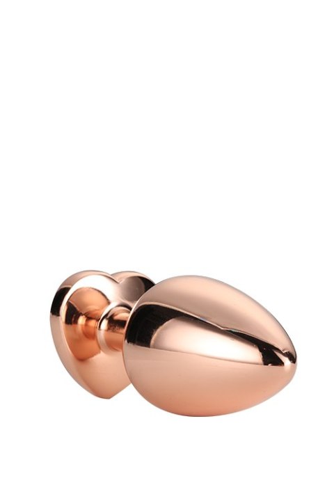 GLEAMING LOVE ROSE GOLD PLUG SMALL Dream Toys