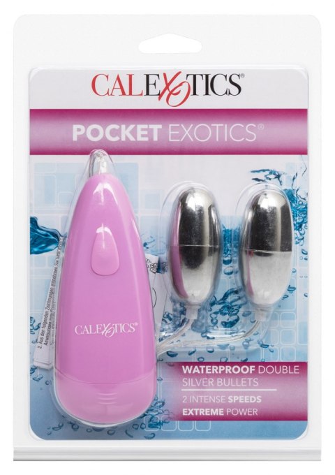 Double Waterproof Bullet Silver Calexotics