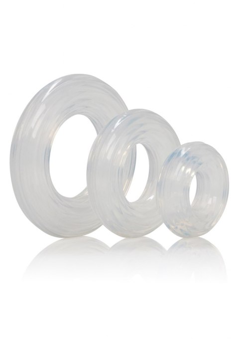 Premium Silicone Ring Set Transparent Calexotics