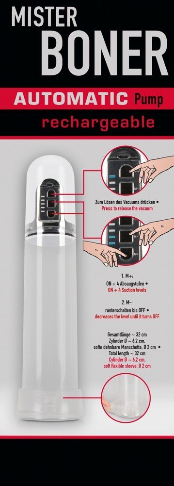 Rechargeable Pump Mister Boner