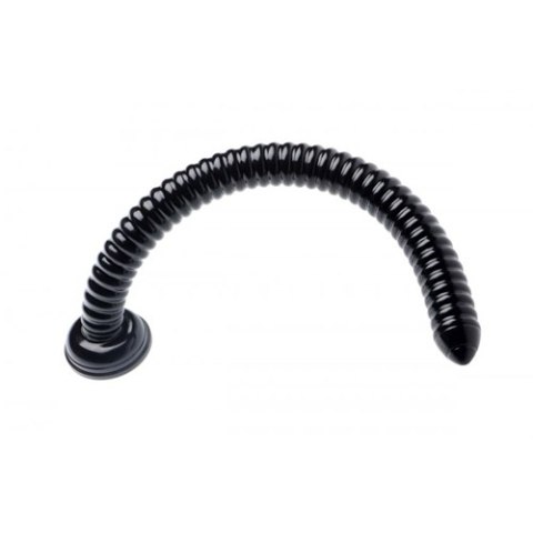 Ribbed Anal Snake - 19 Inch Hosed