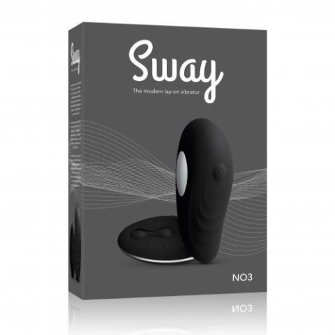 Majtkowy Wibrator sterowany pilotem - Sway Vibes No. 3 - Black Sway Vibes