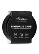 Wiązania-Black Bondage Tape 20 m EasyToys