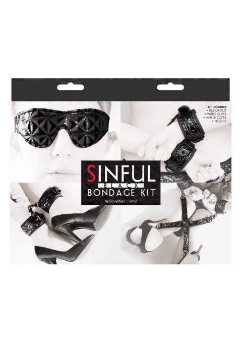 Bondage Kit Black NS Novelties